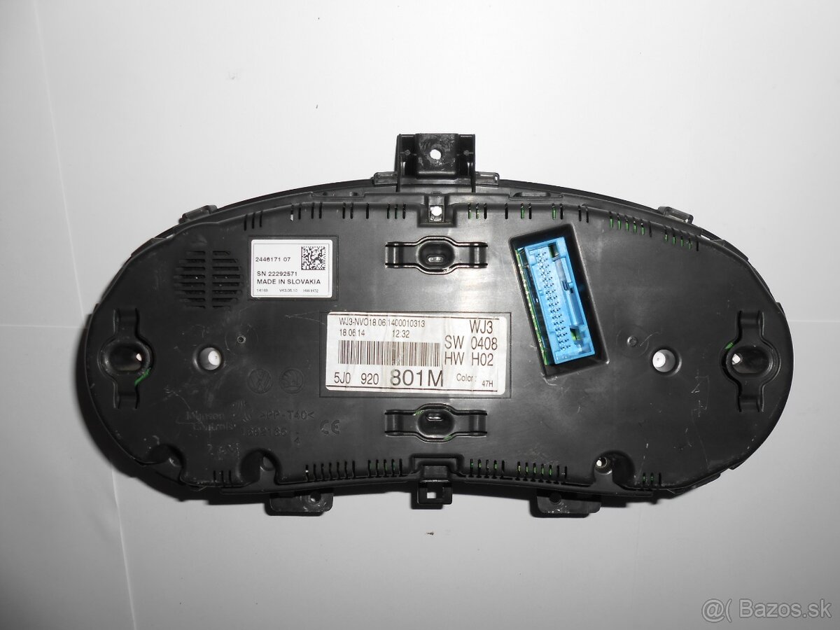 Budiky Škoda Fabia II / benzinové, facelift / - 2