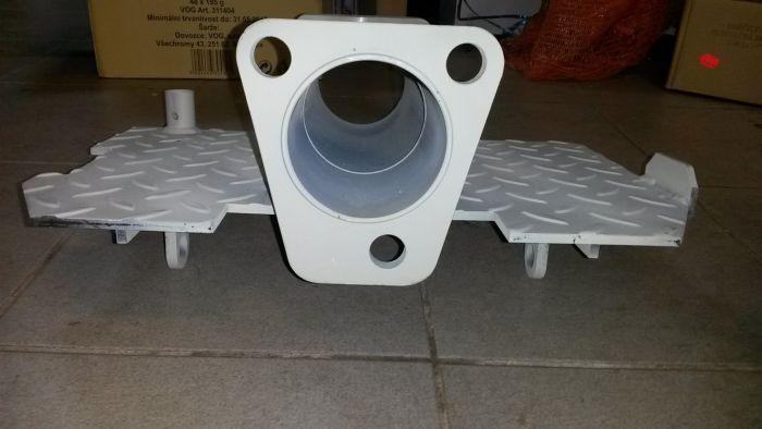 Plošina a vedenie kardanu na TZ4K - 2