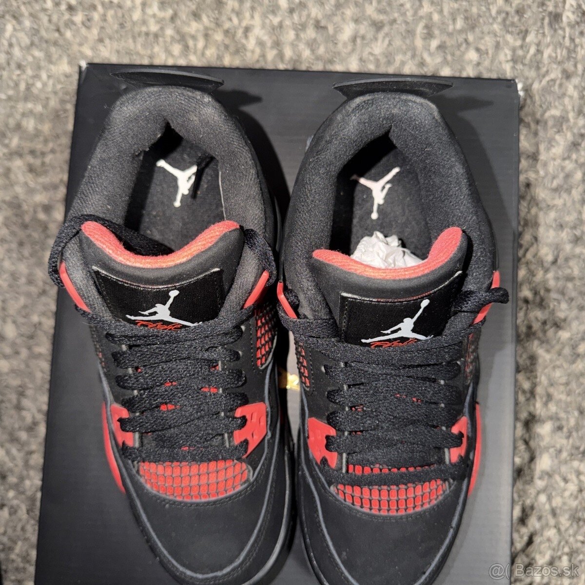 Jordan Retro 4 Dedské Red - 2