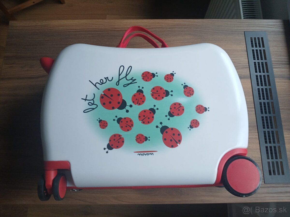 Detský kufor - odrážadlo a malý batoh - 2