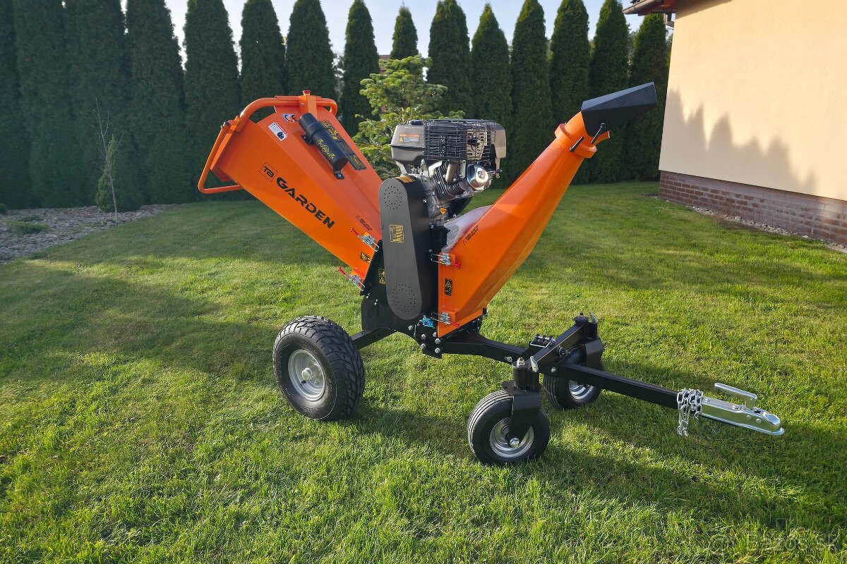 Štěpkovač větví benzínový 14 cm P4206 - 2