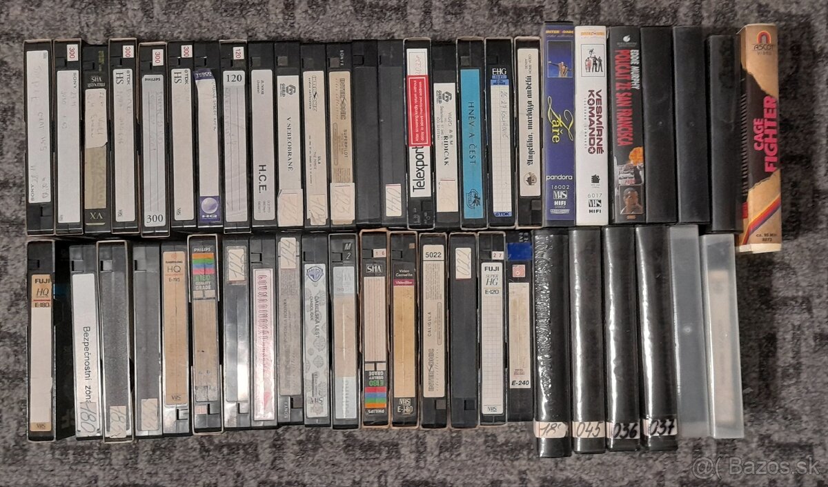 Videokazety VHS 51ks - 2