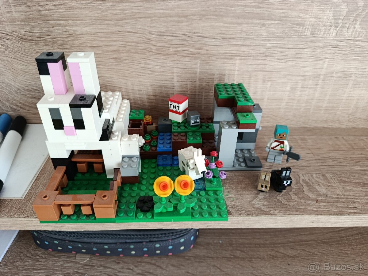 Lego Minecraft 2 druhy - 2