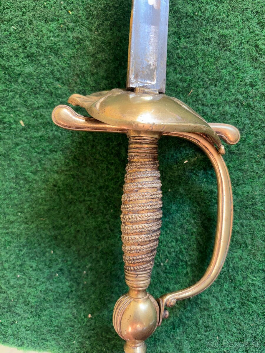 Rakúsky dôstojnícky meč M1811, - 2
