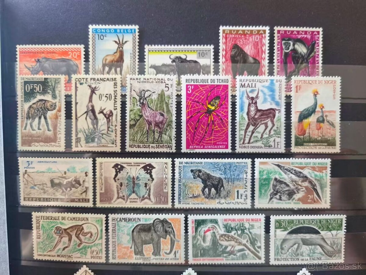 Známky Africká fauna - 2