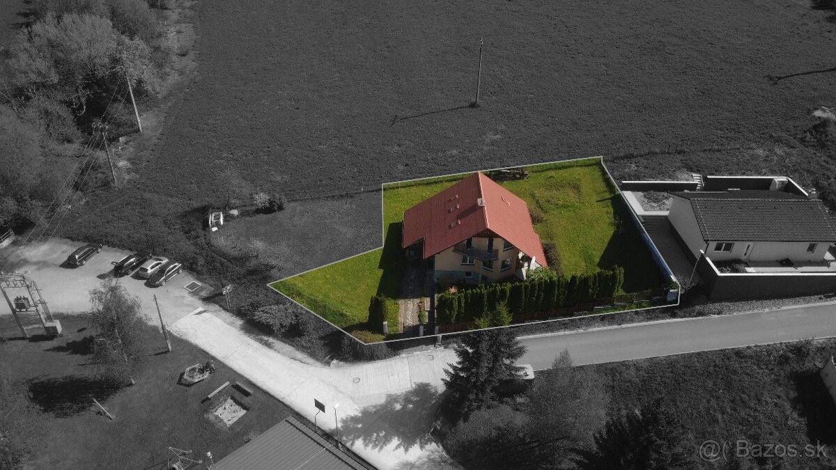 BEDES | rodinný dom 182m2, pozemok 802m2, 2x balkón, terasa - 2