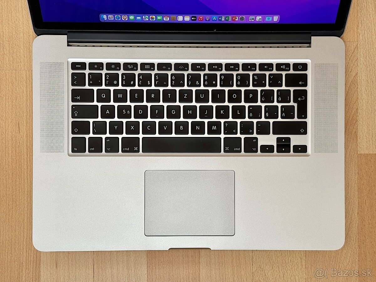 MacBook Pro 15" i7-2,5GHz/16GB/512GB, NOVÁ BATÉRIA,TOP STAV - 2