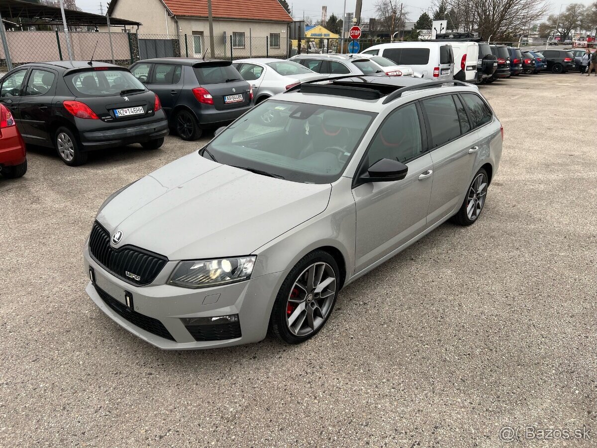 Škoda Octavia 3 VRS 2.0 TDI diesel, 135kW, AT/6, rok:05.2016 - 2