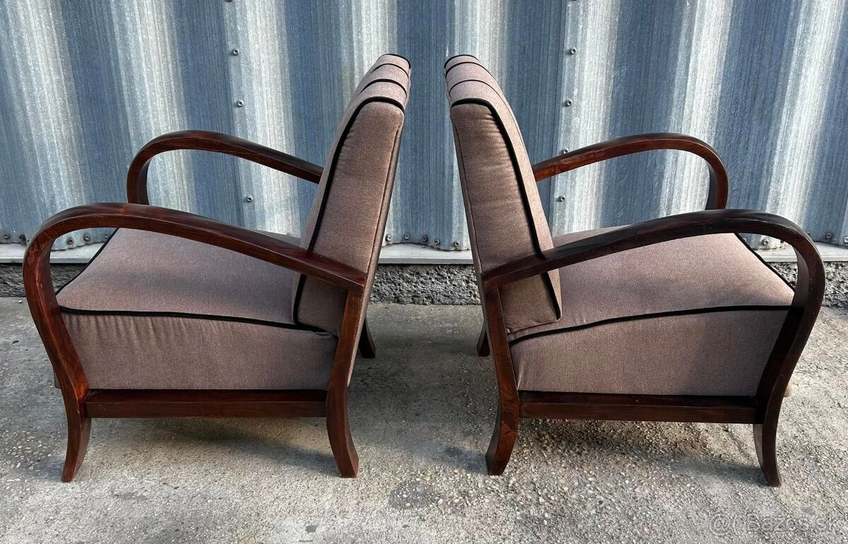 Art Deco kreslá - F116 - 2