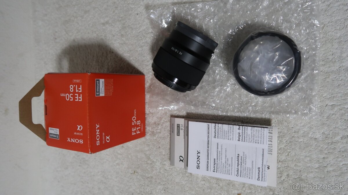 Sony FE 50 f1,8 - 2