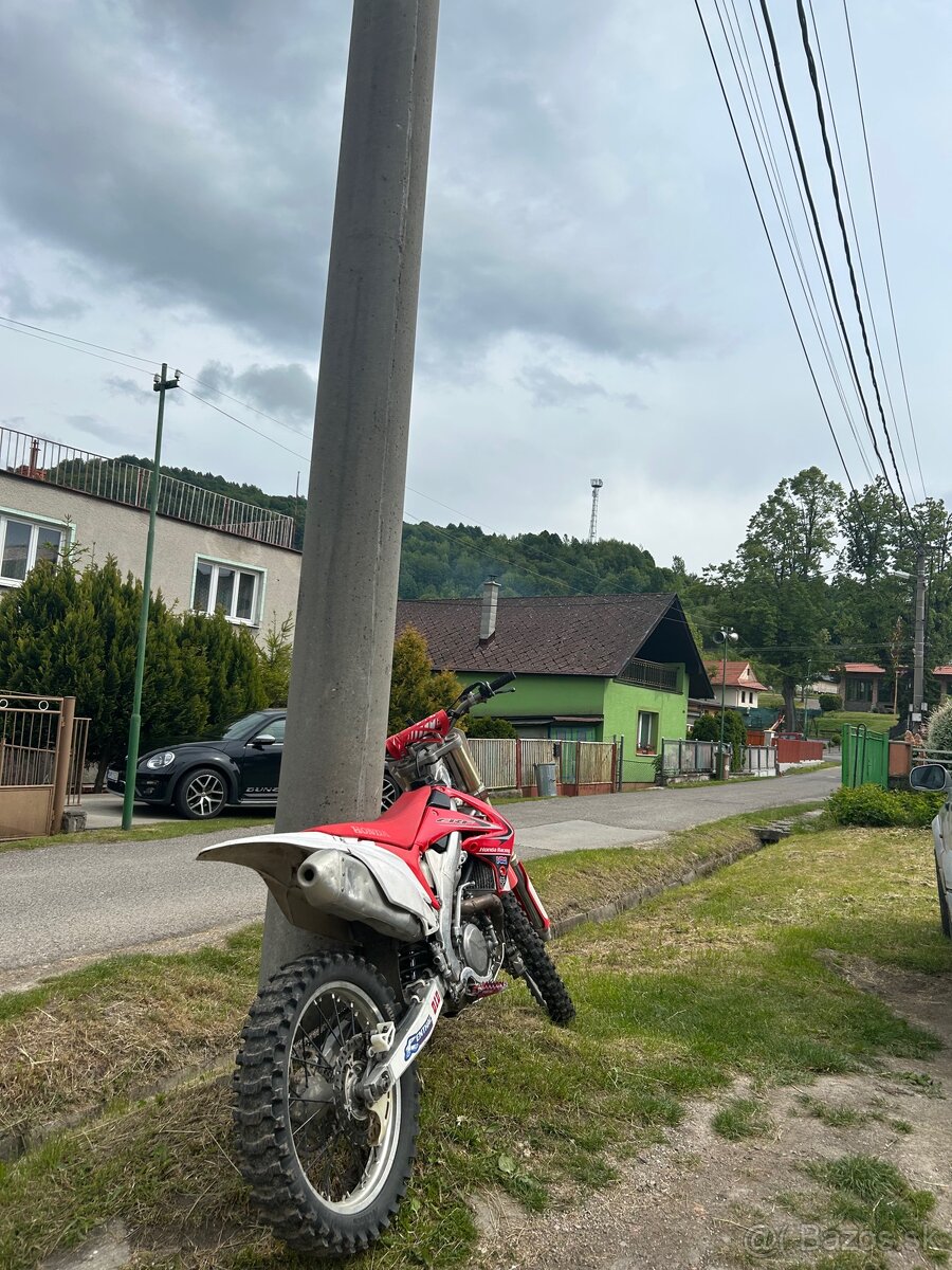 Honda crf450 aj vymena - 2