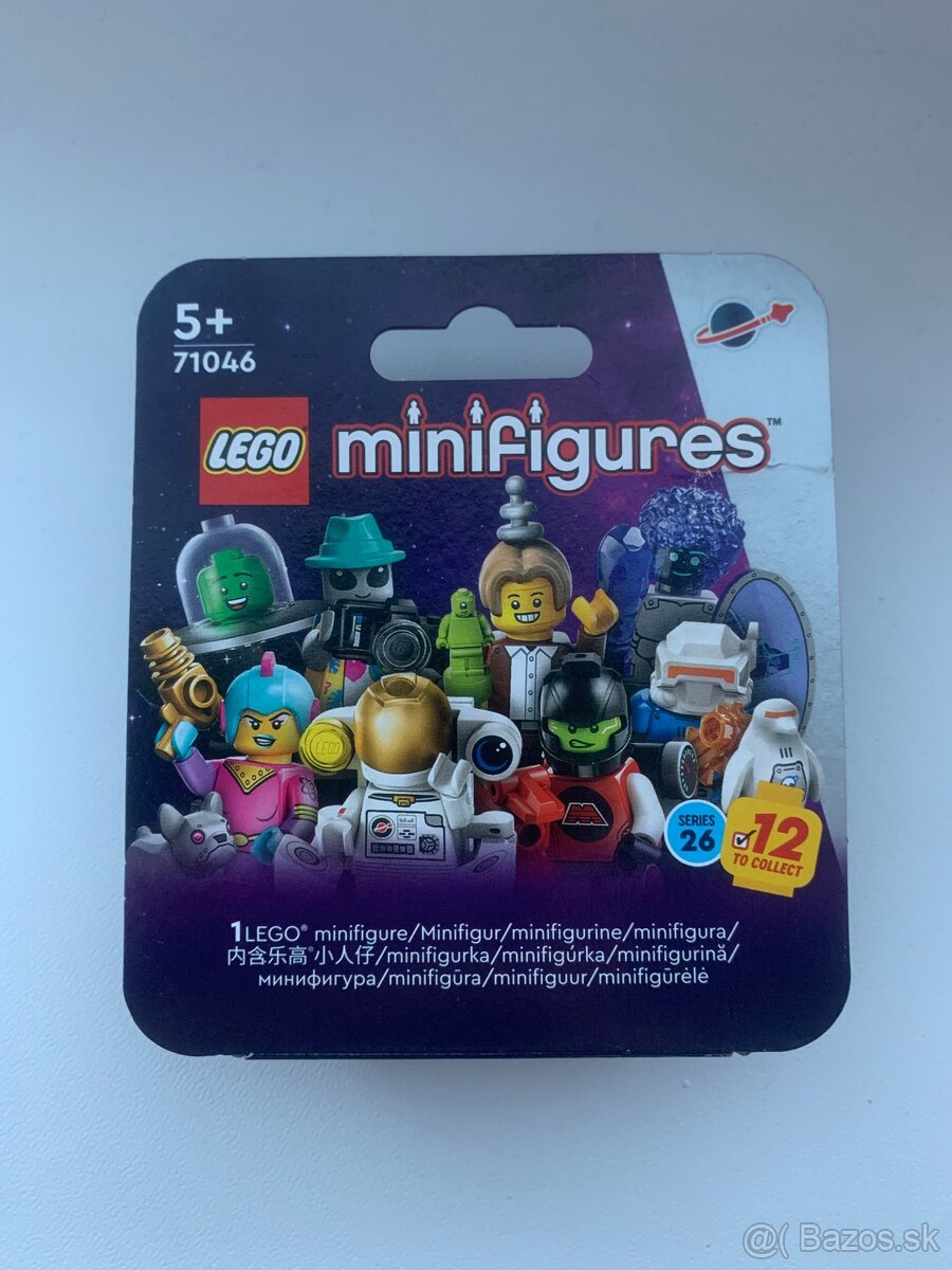 Kolektor box Frozen + LEGO minifigures seria 26 vesmir - 2