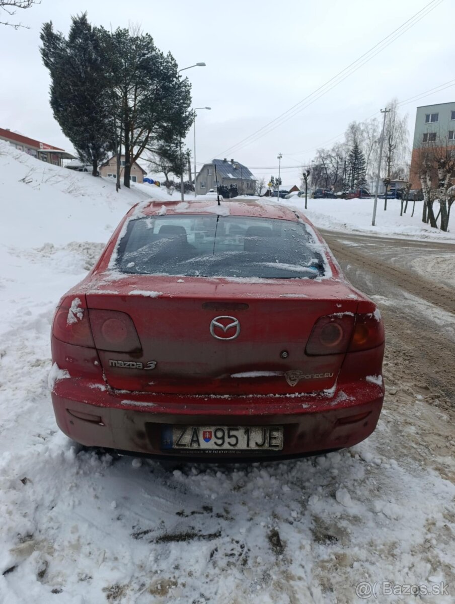 Mazda 3 1.6 benzín 77kw - 2