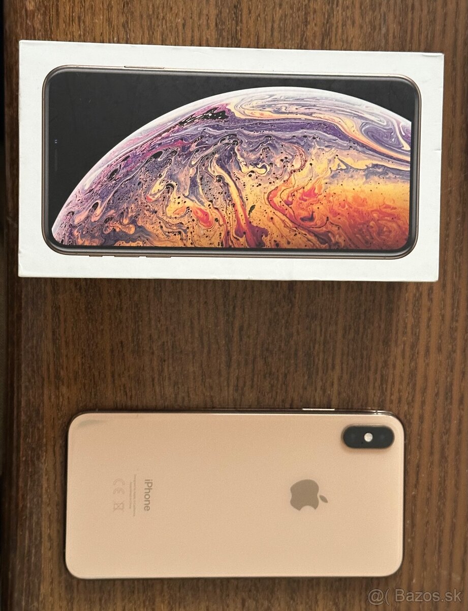 iPhone XS Max zlatý 256 GB - 2