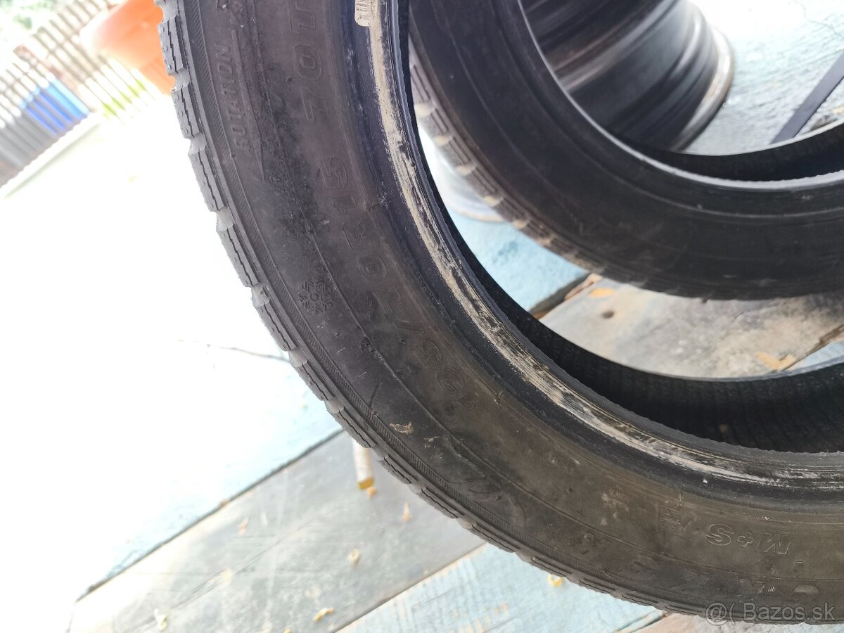 Predám 4 disky a 2 pneu na Smart - 2