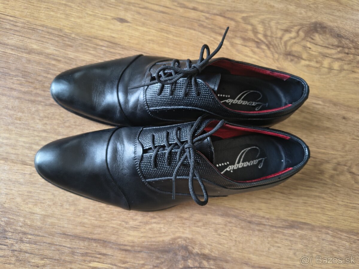 Topánky pánske spoločenské Č. 42-43 - 2