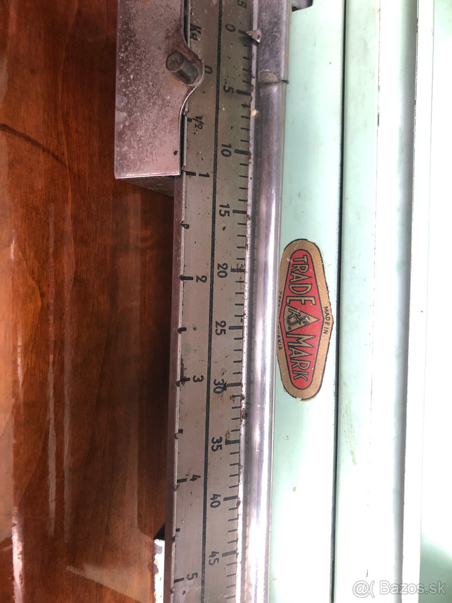 retro kuchynská váha - 2