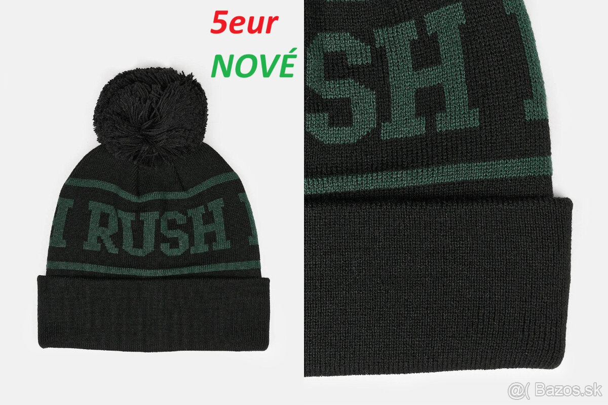 Zimná čiapka s Brmbolcom, s Vysokým okrajom, s Plameňmi - 2