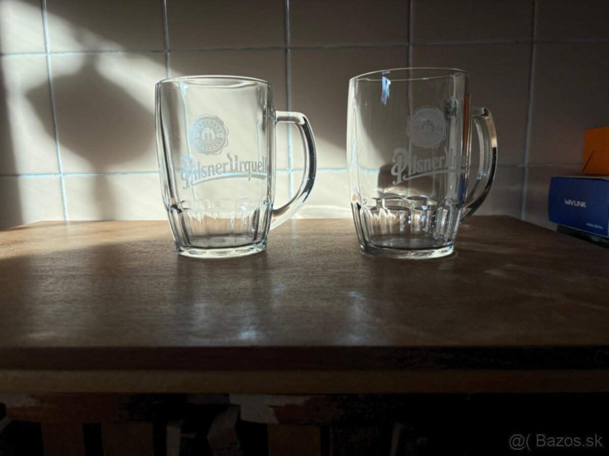 pivové poháre 7ks - 2