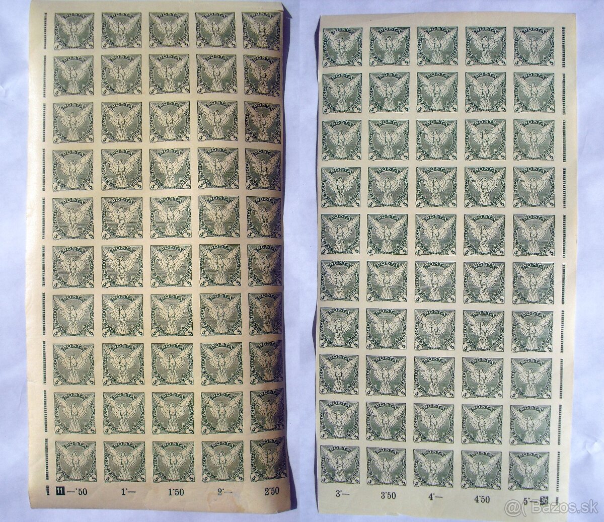 predam Postove Archy CSR 1918 1919 + Alfons Mucha - 2