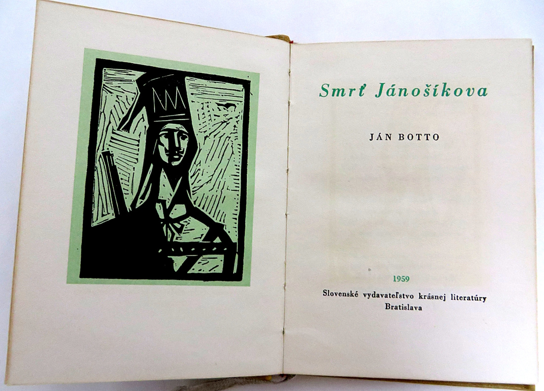 Ján Botto – Smrť Jánošíkova (1959, tvrdá väzba, il. J. Baláž - 2