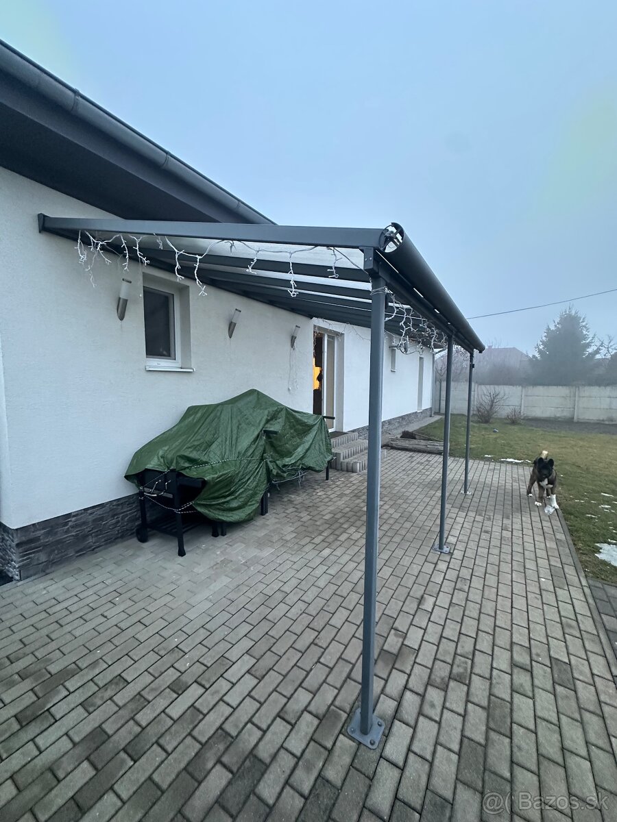 Hliníková pergola, prístrešok - 2