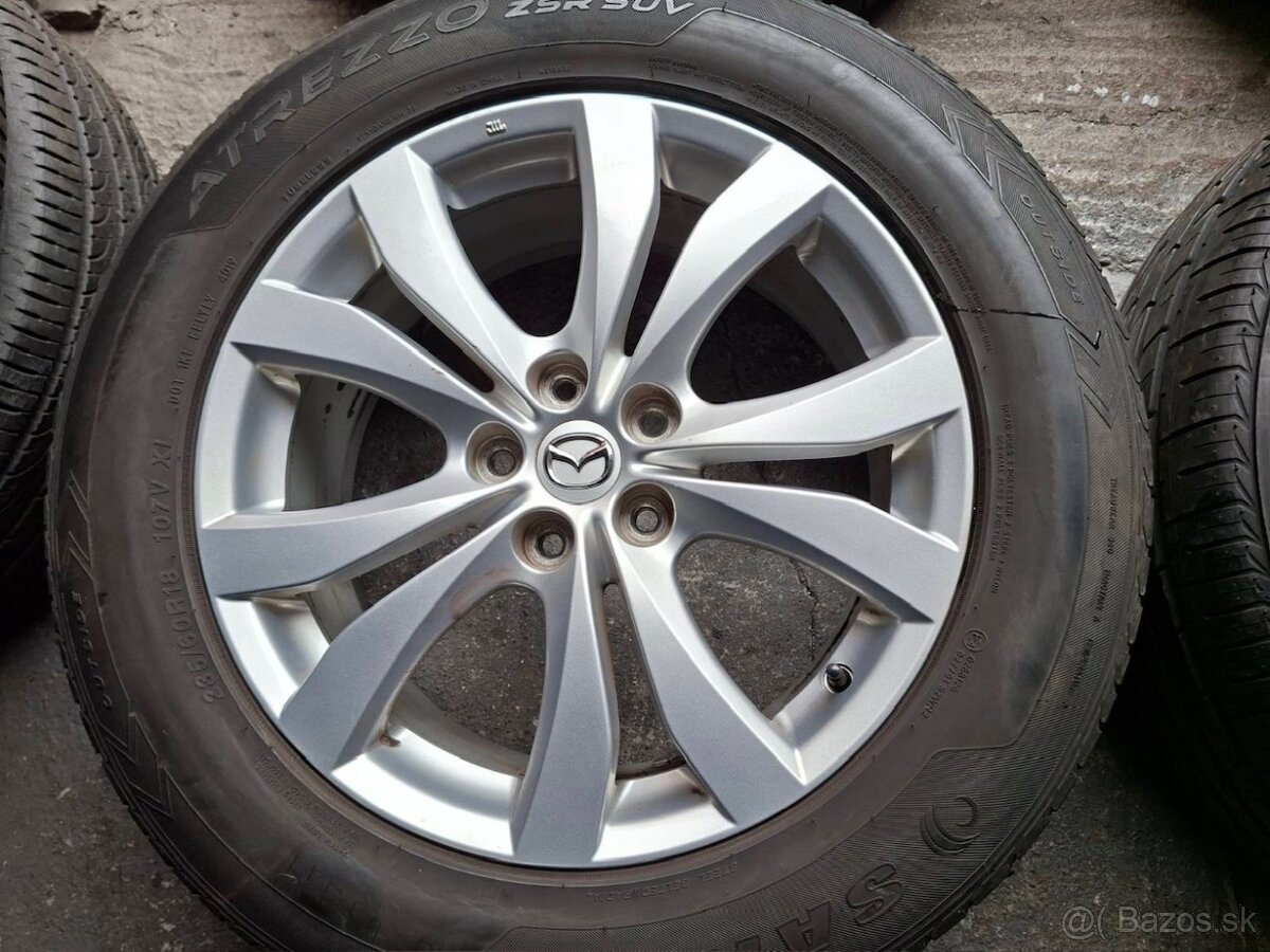 Orig.hliníkové disky Mazda R18, 5x114,3 - 2