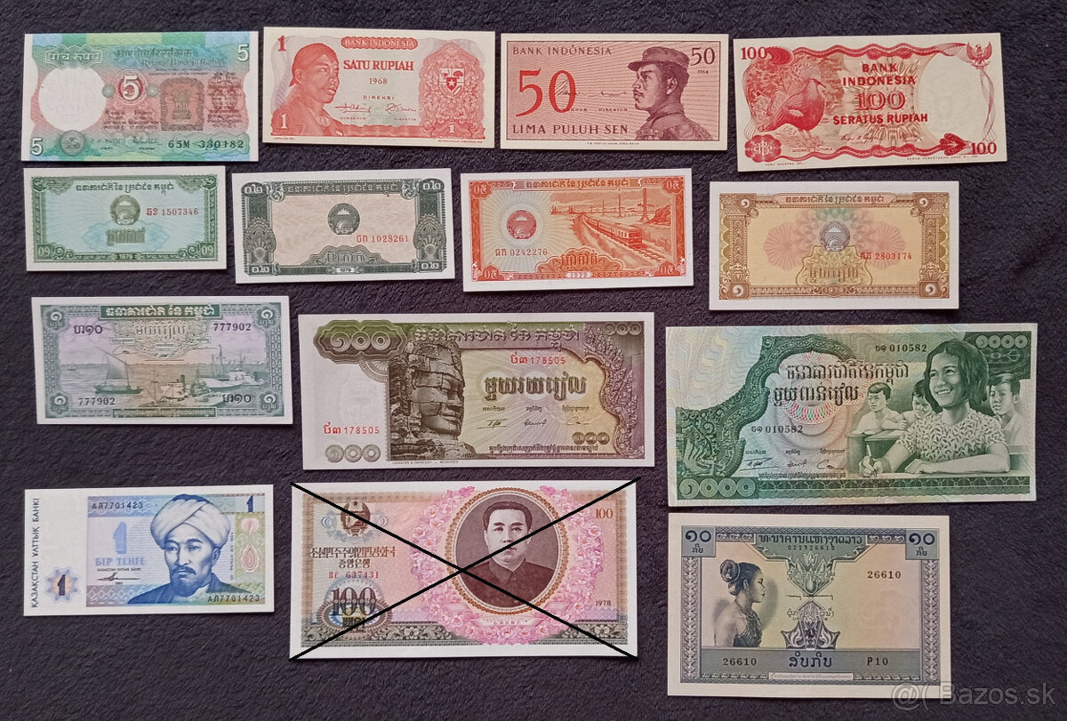 Bankovky svet UNC 4 - 2