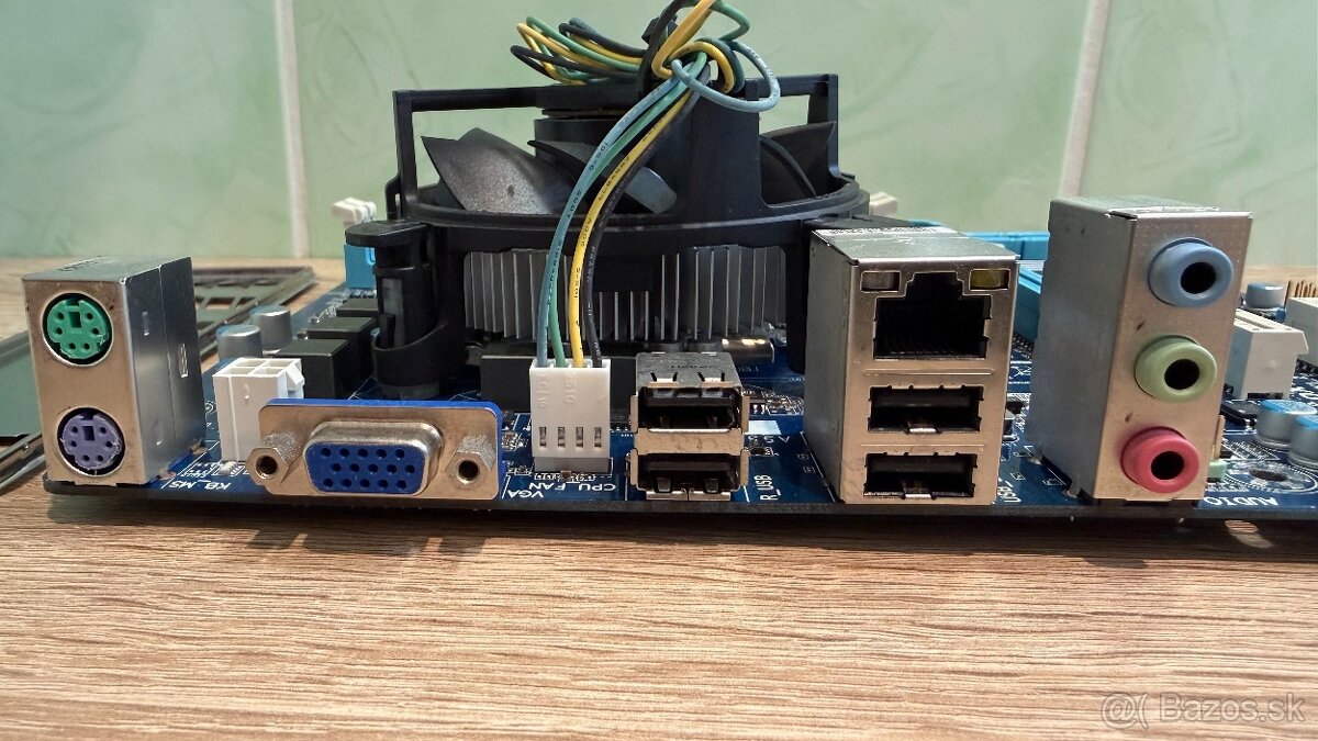 doska Gigabyte GA-H61M-DS2 + Pentium G645, socket 1155 - 2