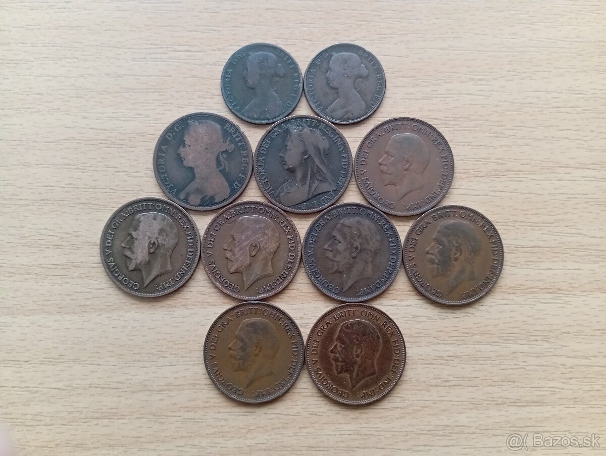 Britské staré mince 2 - 2