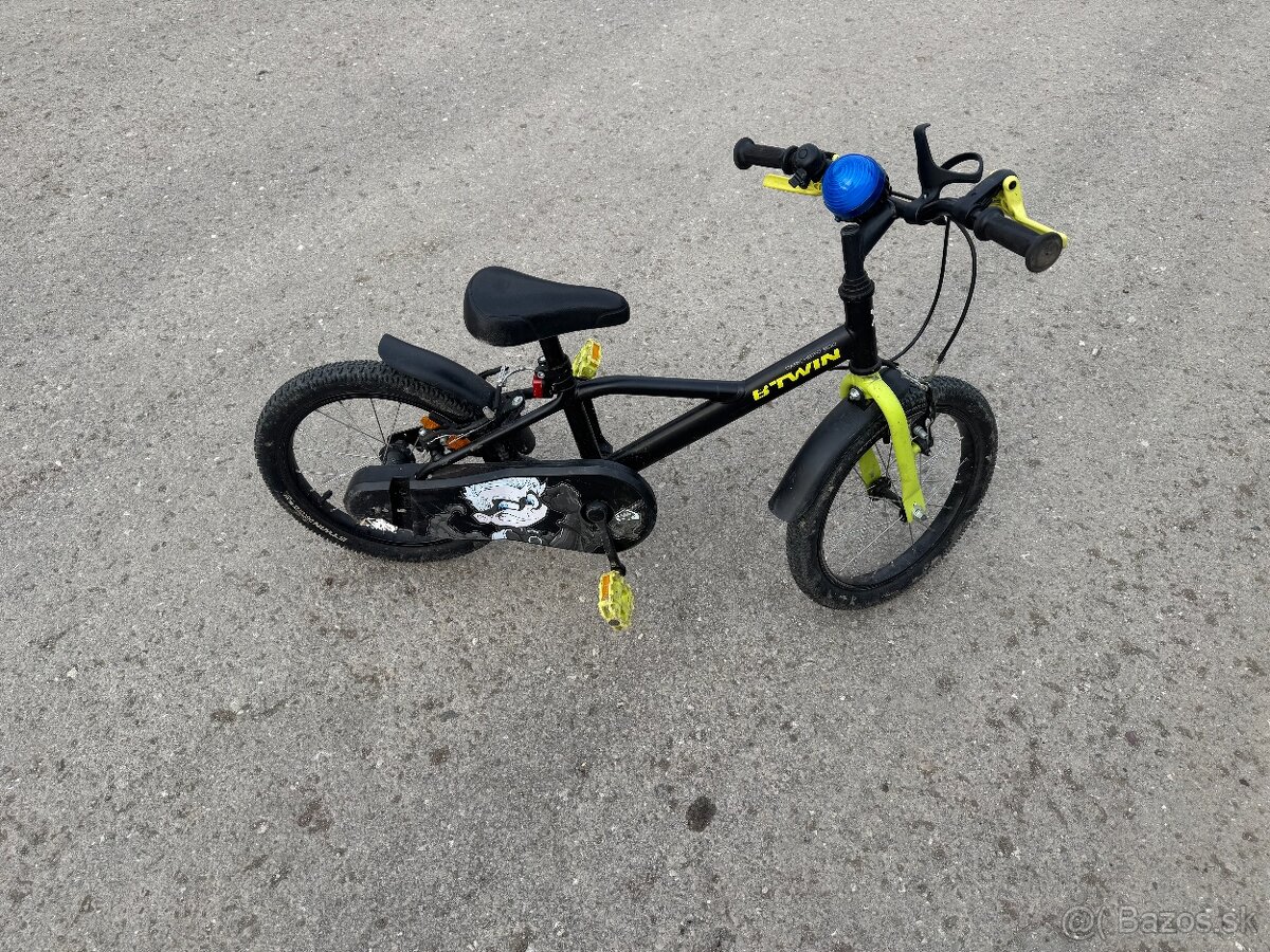 Detský bicykel Btwin Dark hero 500 - 2