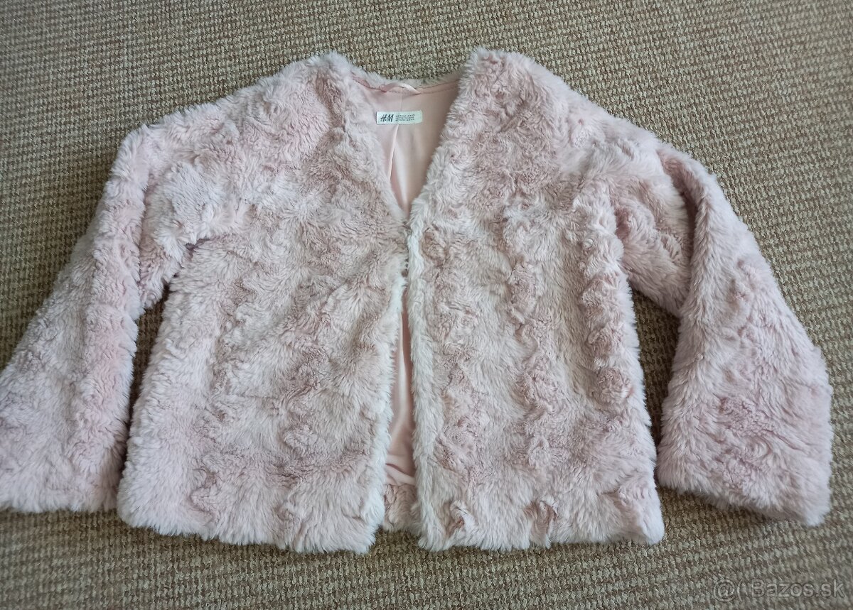 Dievčenská bundička veľ. 134 - 140 H&M - 2