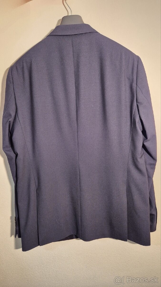 Pánsky oblek OZETA tmavomodrý. veľkosť 56 - NOVÝ, NEPOUŽITÝ - 2