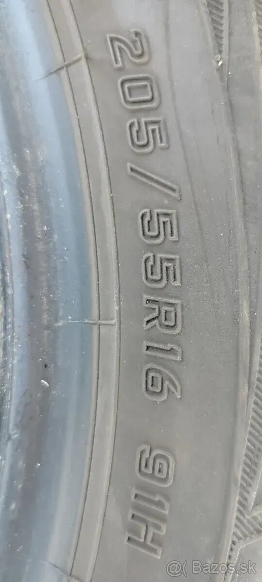 4 zimné pneumatiky 205/55 R16 91H Falken Eurowinter HS01 - 2
