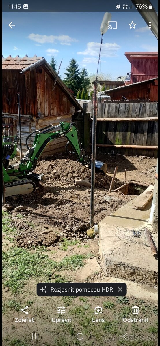 Výkopové a zemné práce - 2