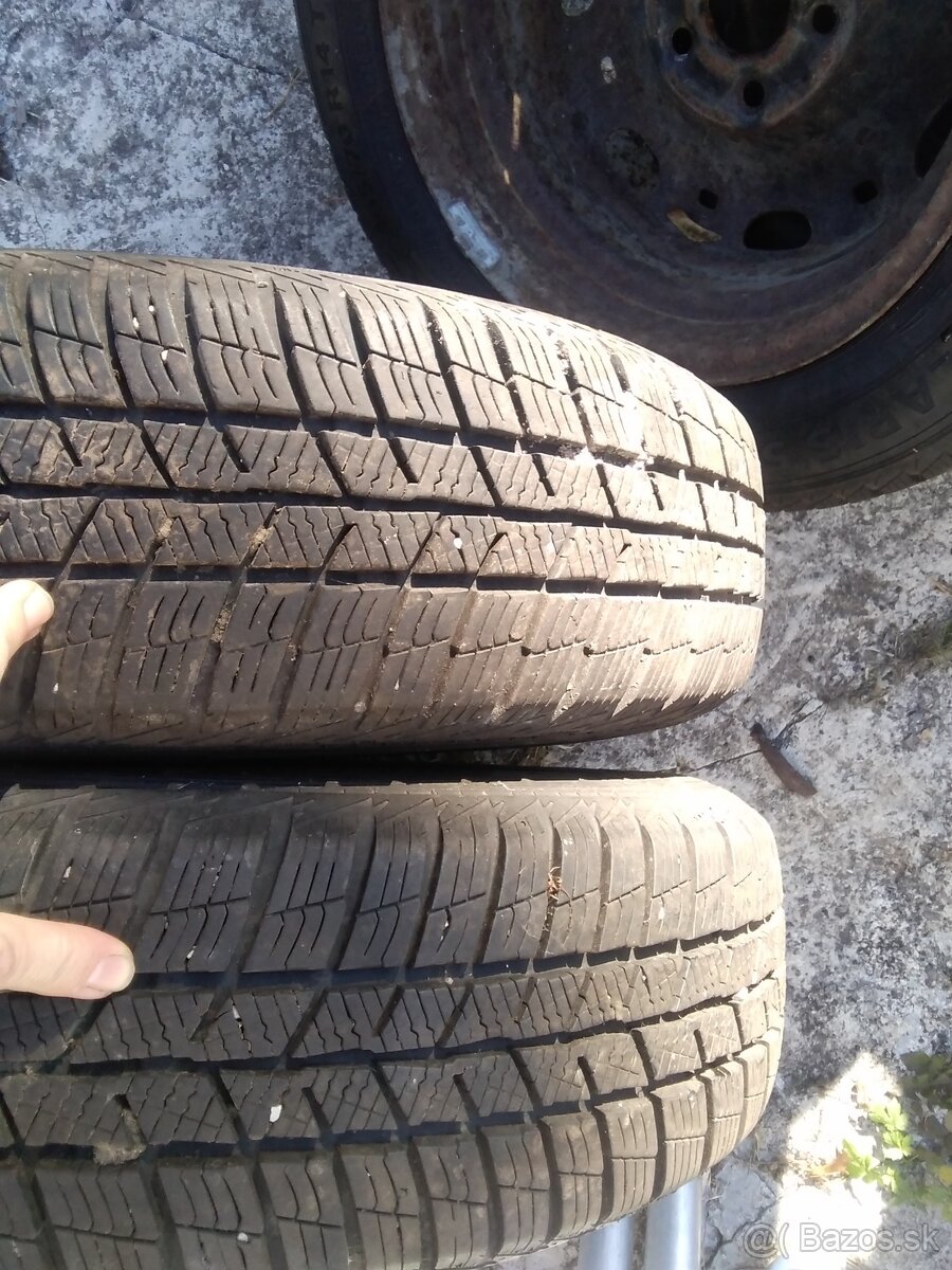 Skoda Fabia 1 aj 2 zimné komplet 165/70 14 - 2