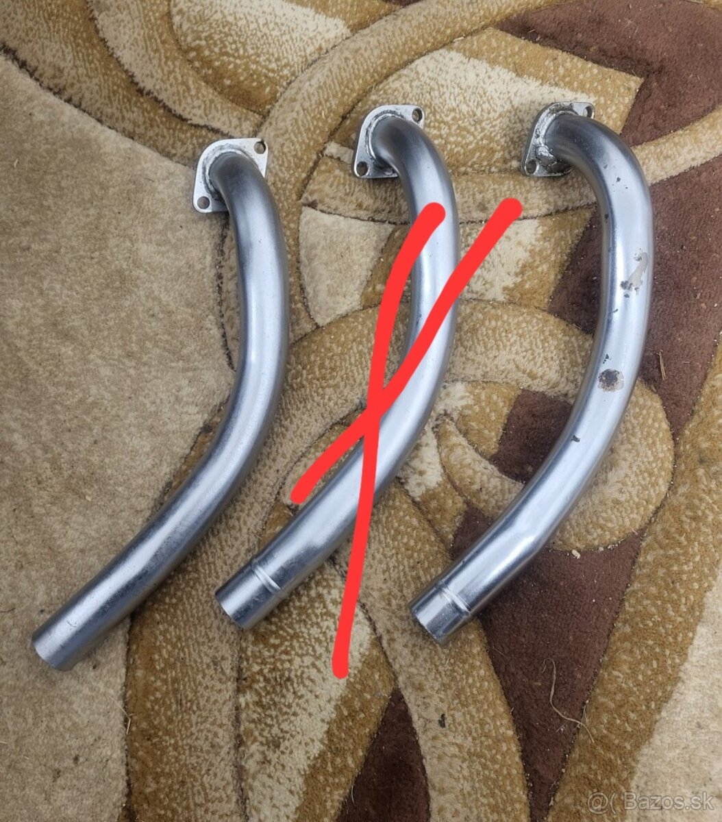 Koleno výfuku jawa pionier typ 05 20 21 23 nové originál - 2