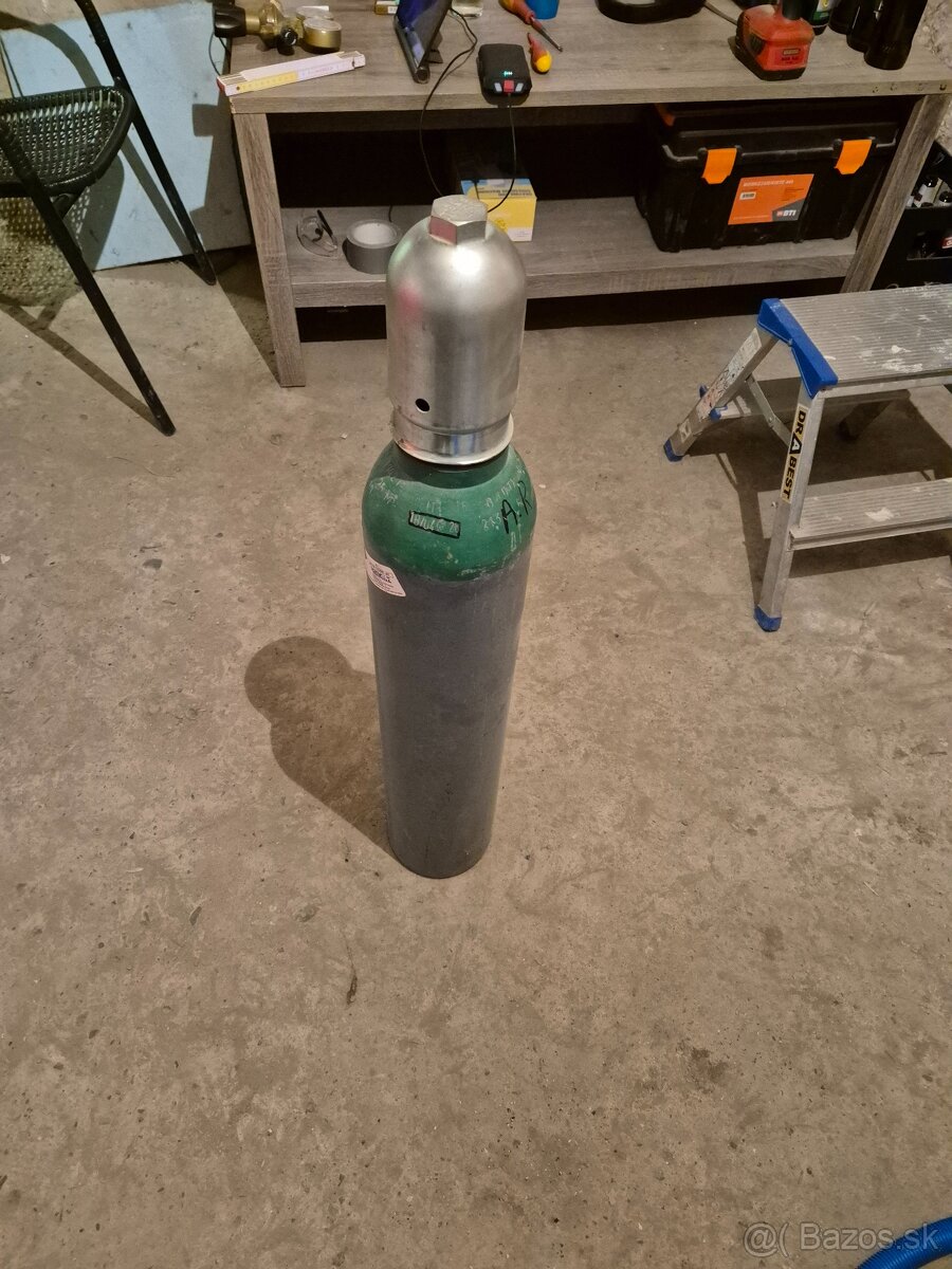 Argon flaša + redukčny ventil - 2