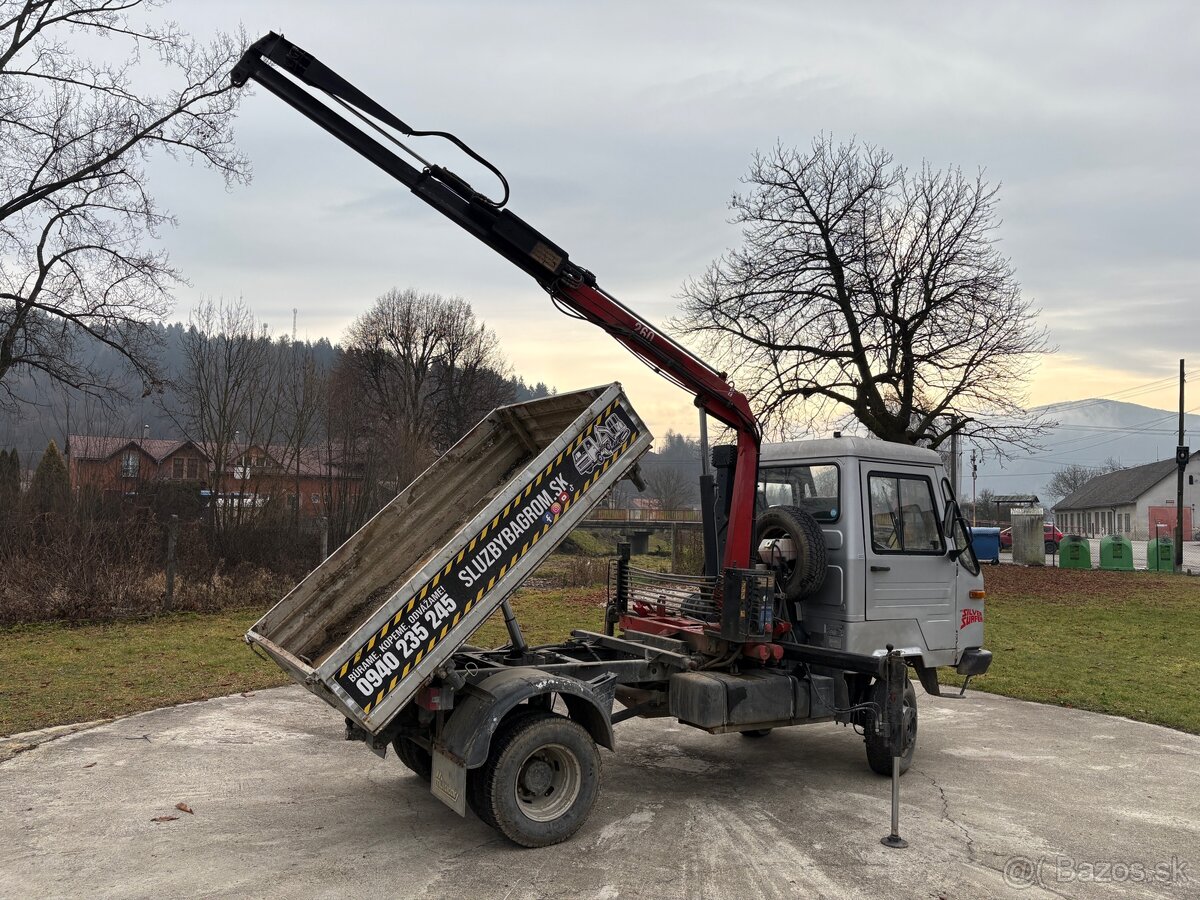 Multicar M26 4x2 Iveco 2,8 s HYDRAULICKOU RUKOU do 3,5t - 2