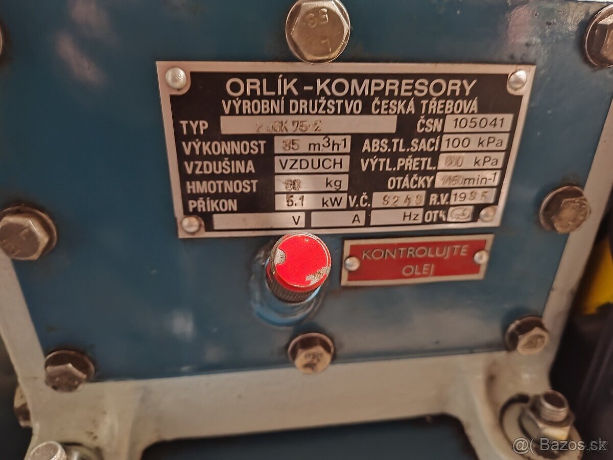 Kompresor Orlík pks 35 - 2