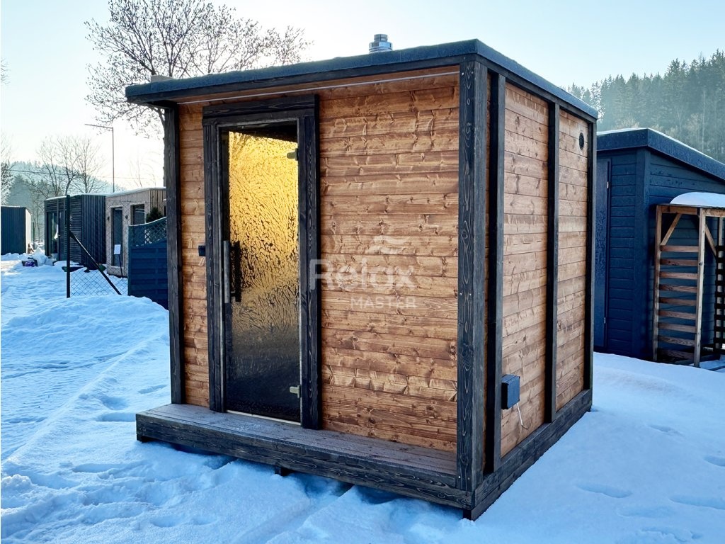ModulSauna 240 × 250 zo smreku - 2