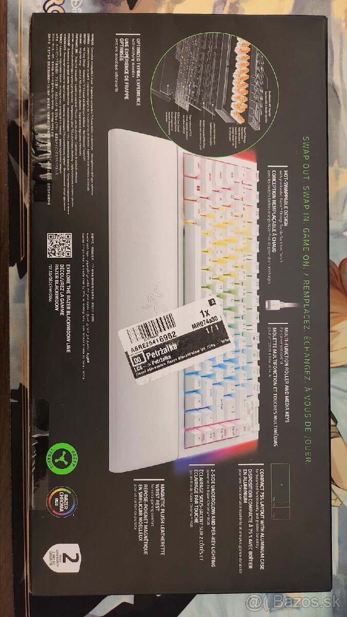Razer Blackwidow V4 75% - 2