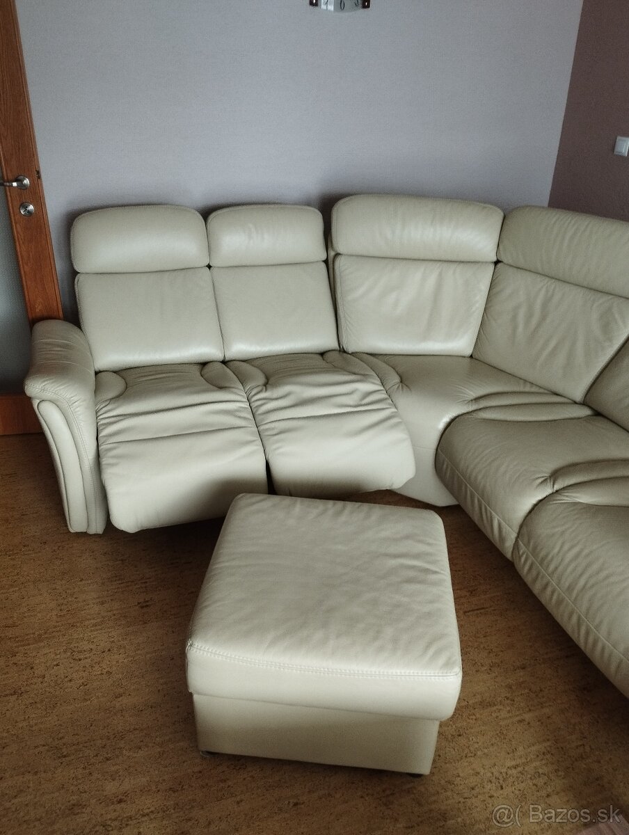 Predám kožený gauč - 2