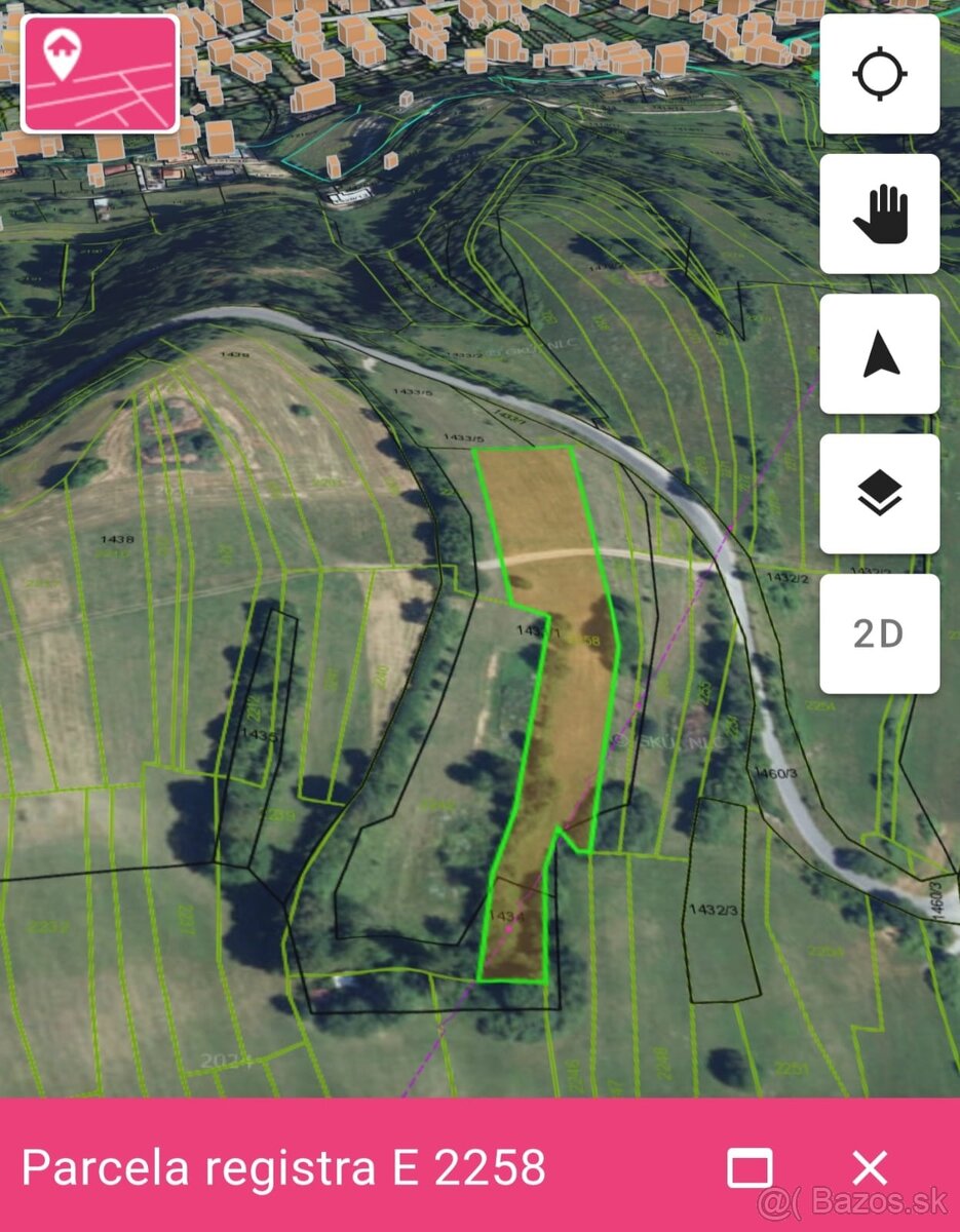 Predaj pozemku v Malachove - 2