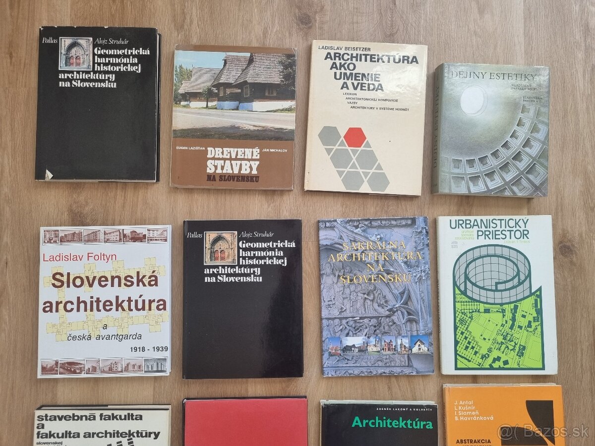 Knihy o architektúre, estetike e iné - 2