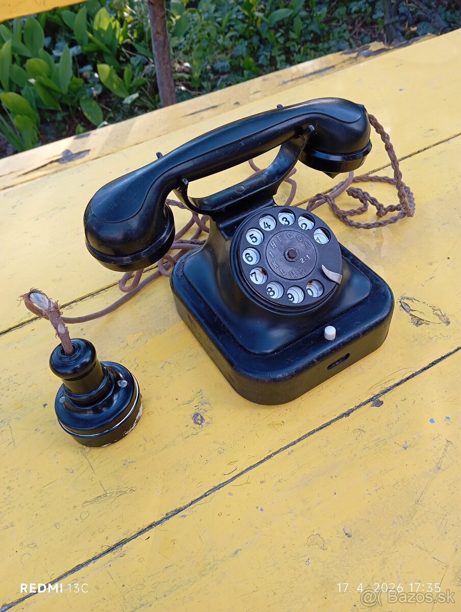 Starý telefón Elektrotechna - 2