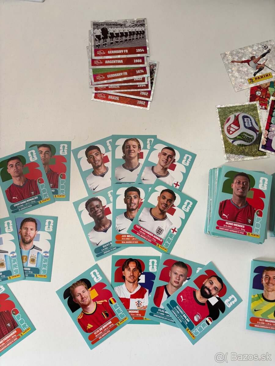 Nálepky Panini MS 2026 - 2