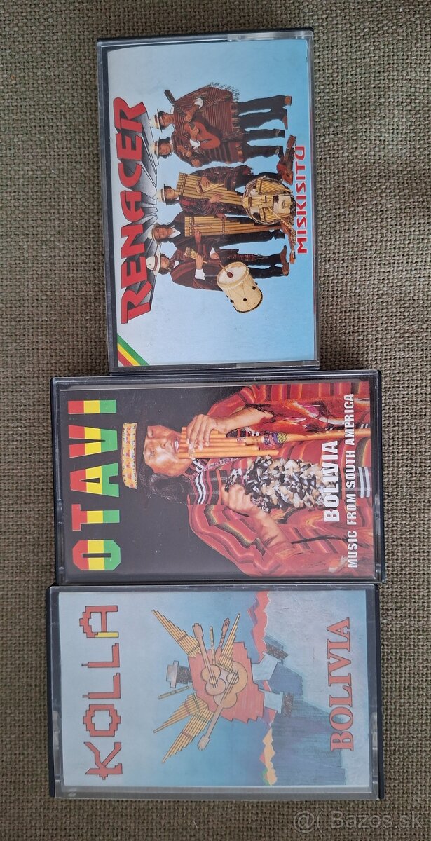 MC kazety - hudba - južná Amerika - 2
