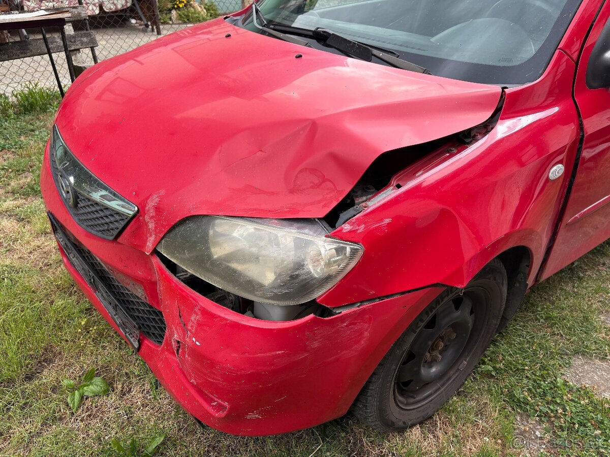 Mazda 2 DY 1.4 diesel 50kW 2004 - 2