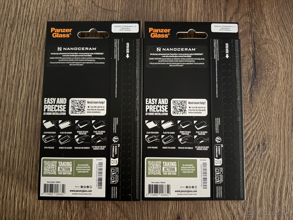 2x Ceramid PanzerGlass - sklo - 2